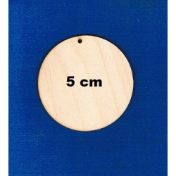 SKLEJKA #3mm  Koło 5cm, kółko 5cm  z otworem
